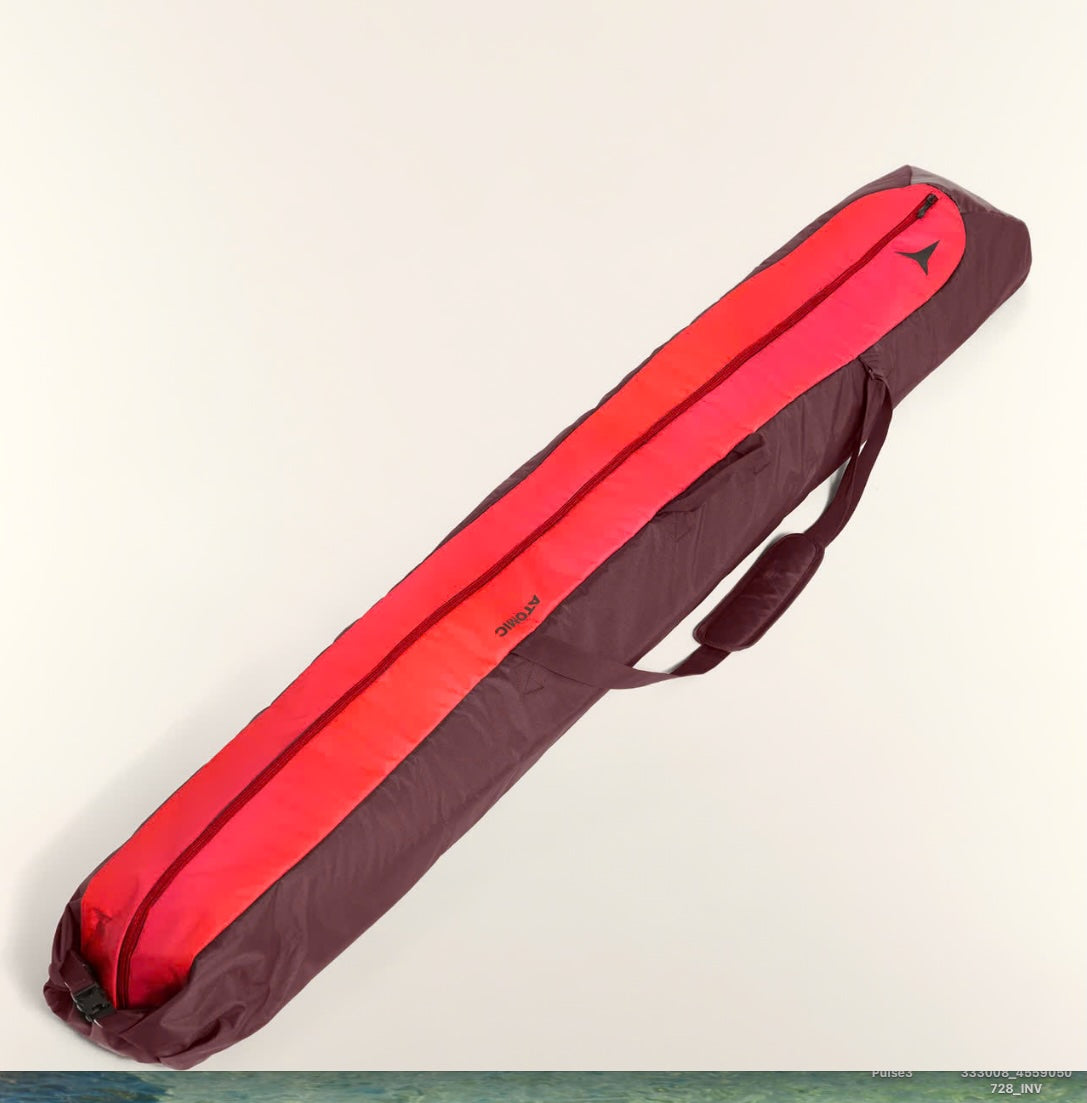 Atomic Double Ski Bag Maroon Red