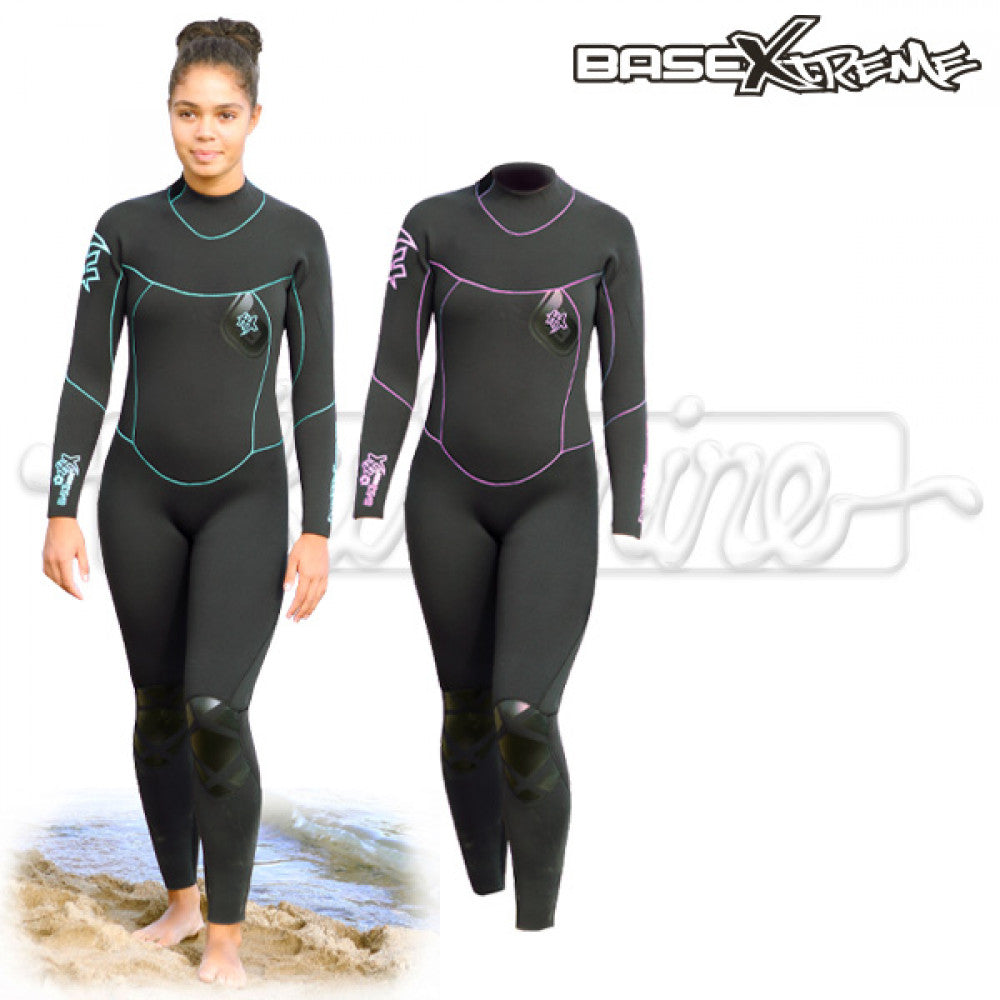 Base Dame Full HX 5/4/3mm Våddragt Sort/Teal