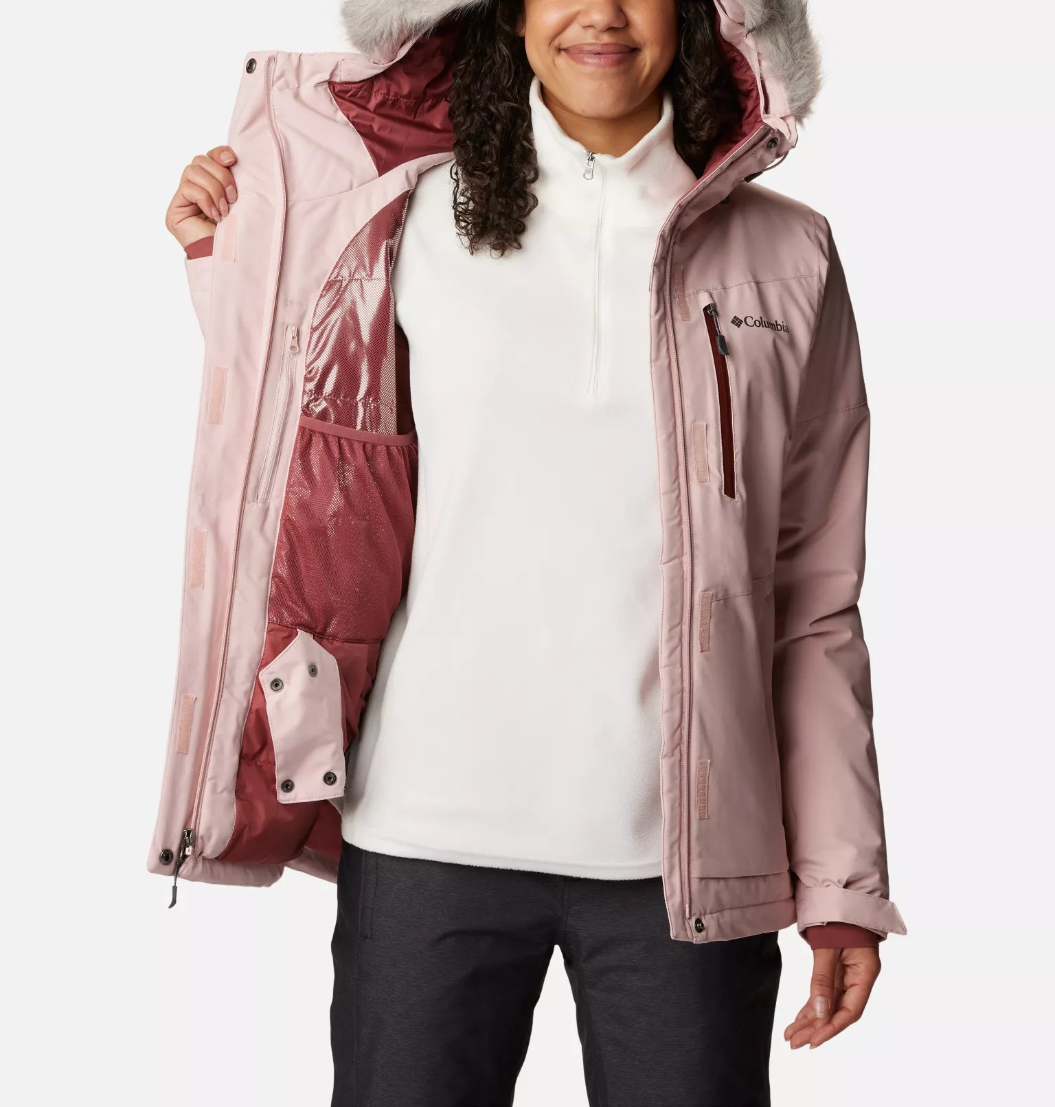 Columbia Ava Alpine W Jakke Pink