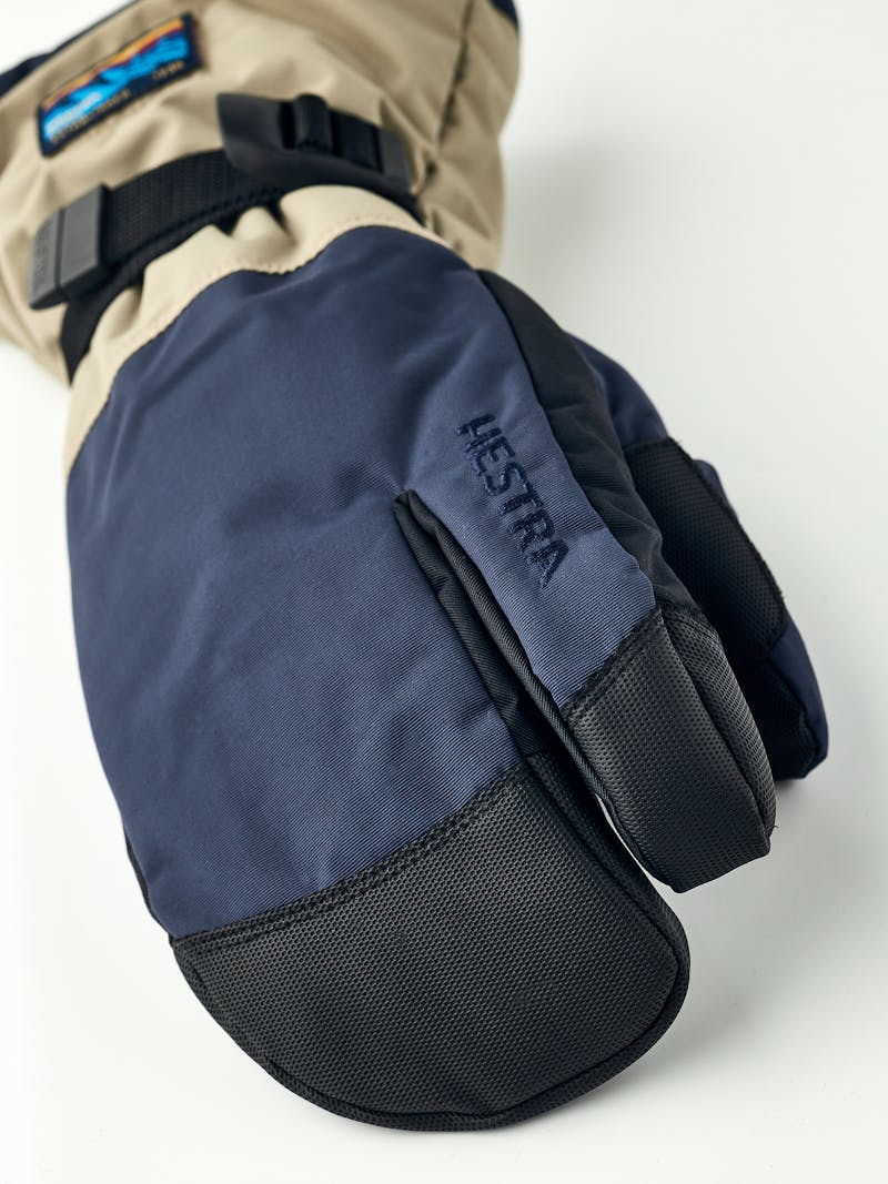 Hestra Gauntlet Sr. 3-Finger Navy/Beige