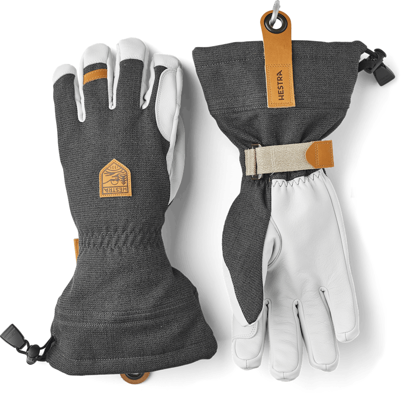 Hestra Army Leather Patrol Gauntlet Grå