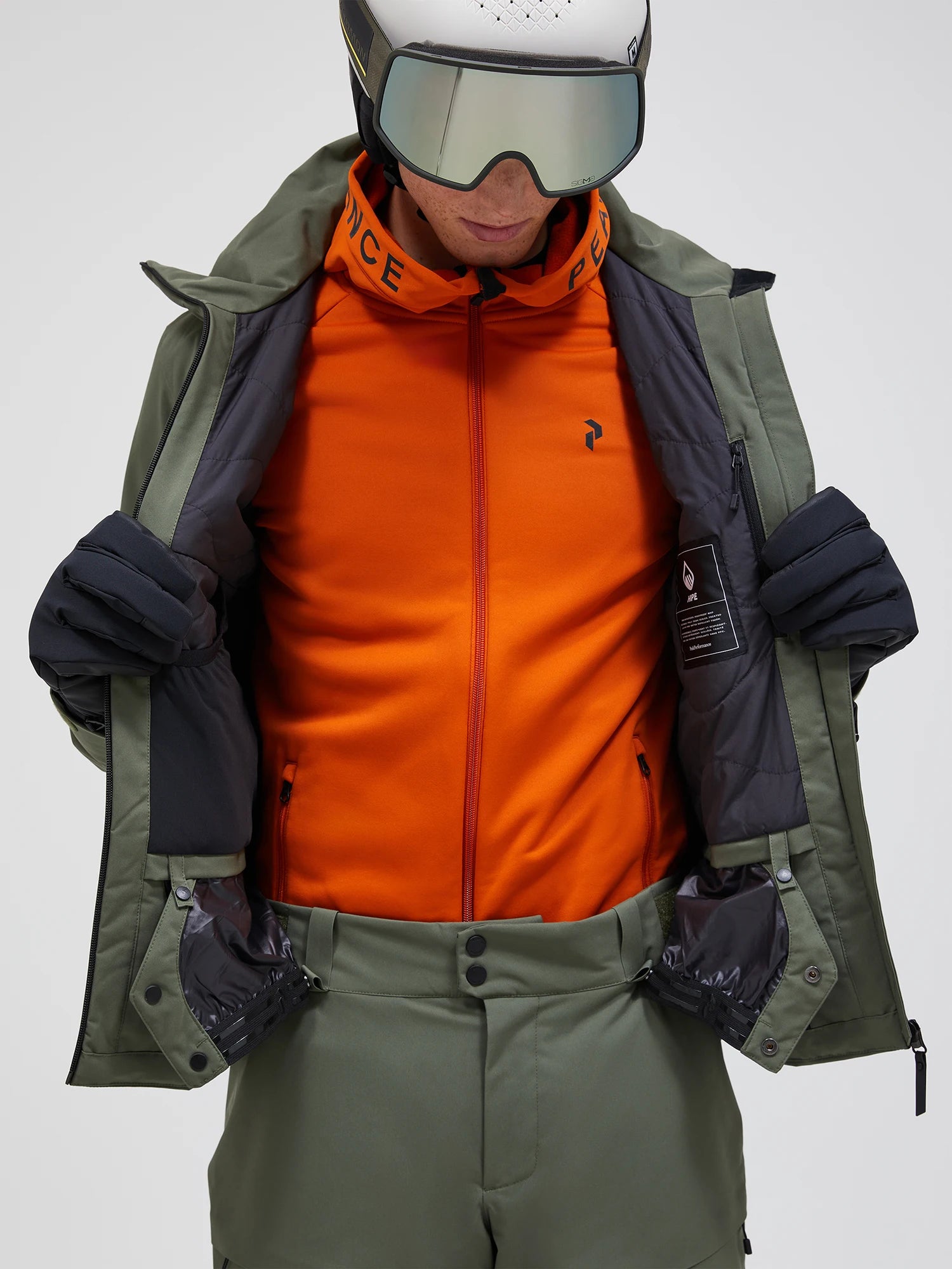 Peak Maroon Jacket Pine