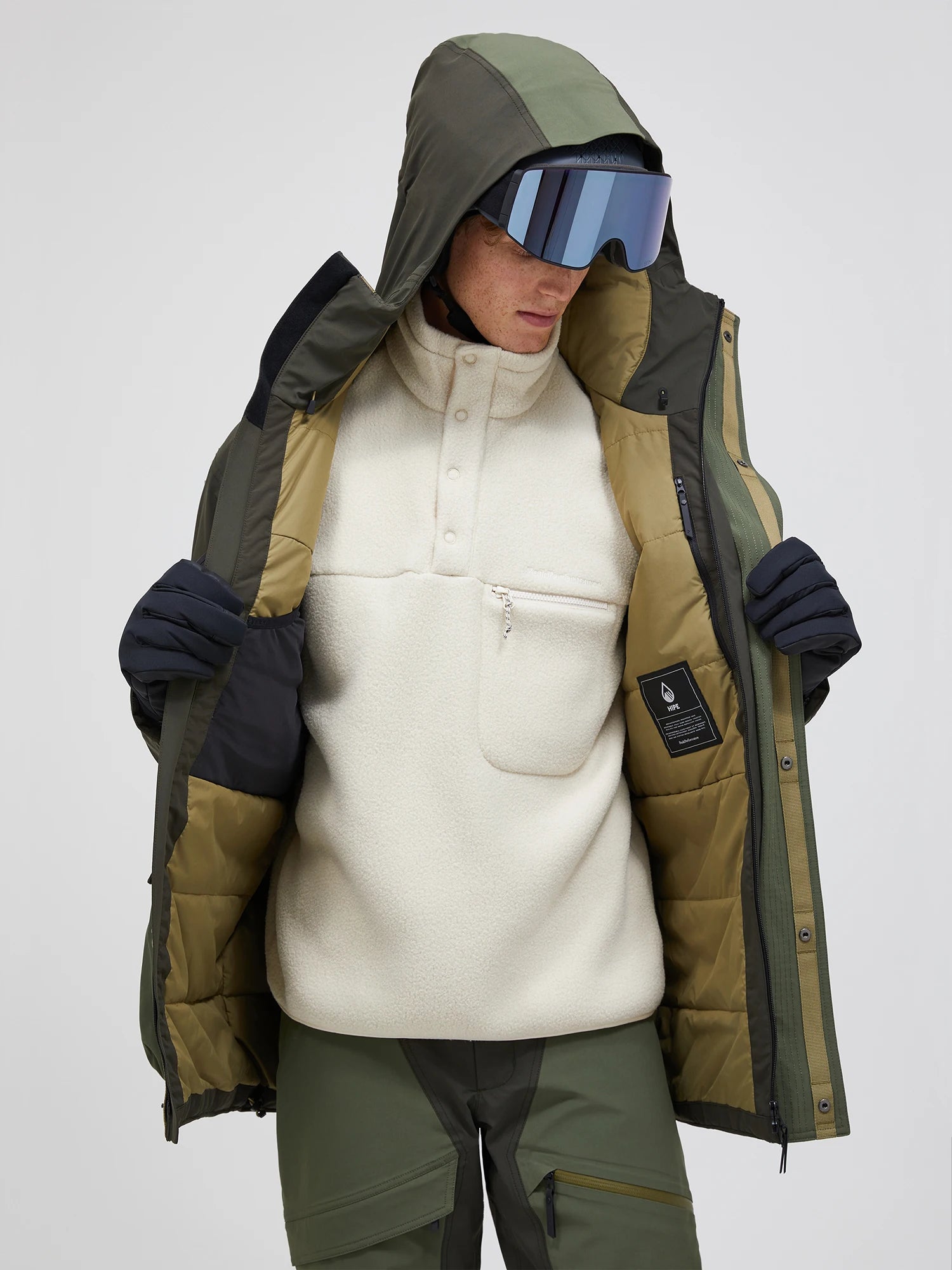 Peak 2L Stretch Parka Olive