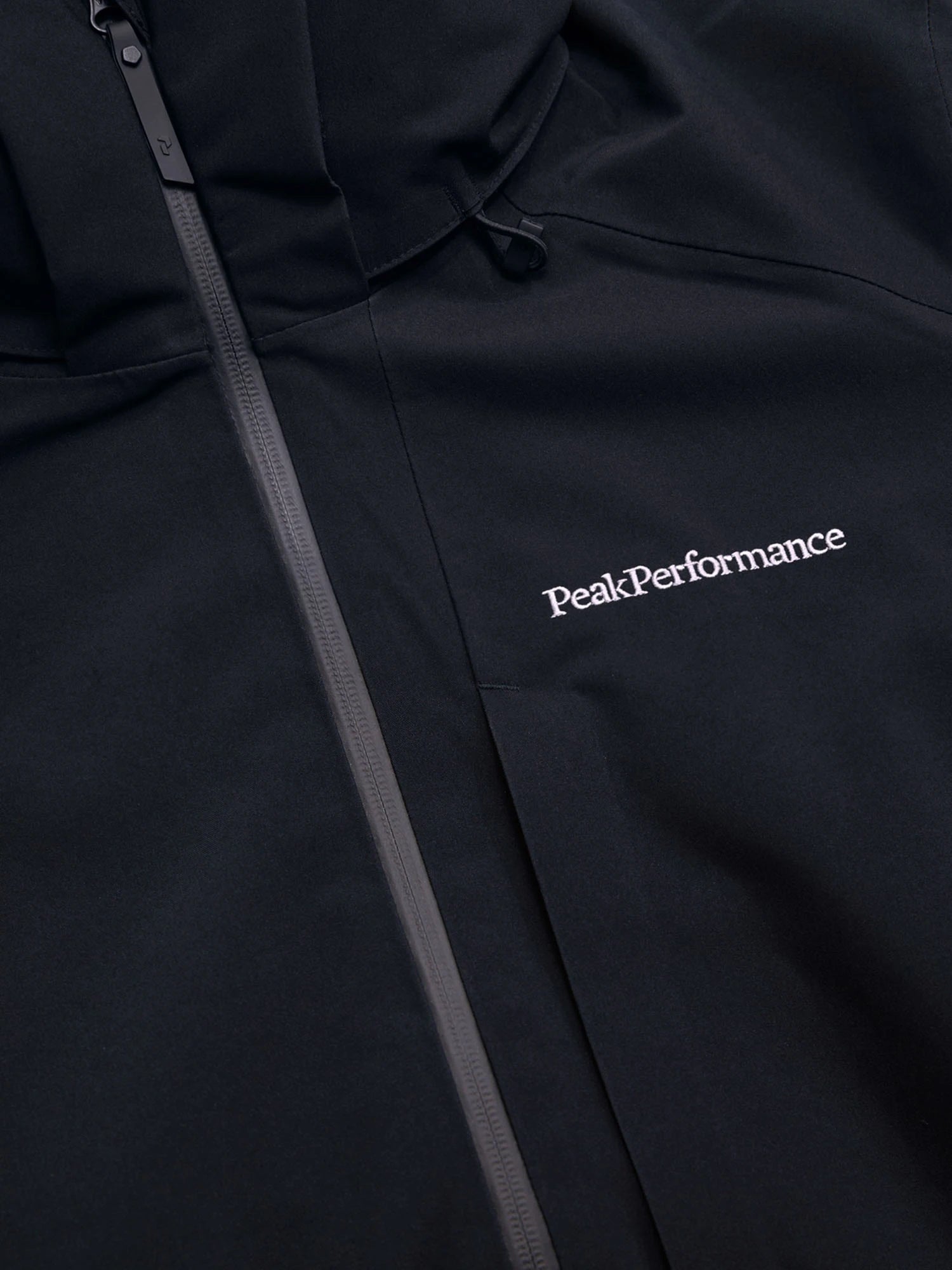 Peak Maroon Jacket Black