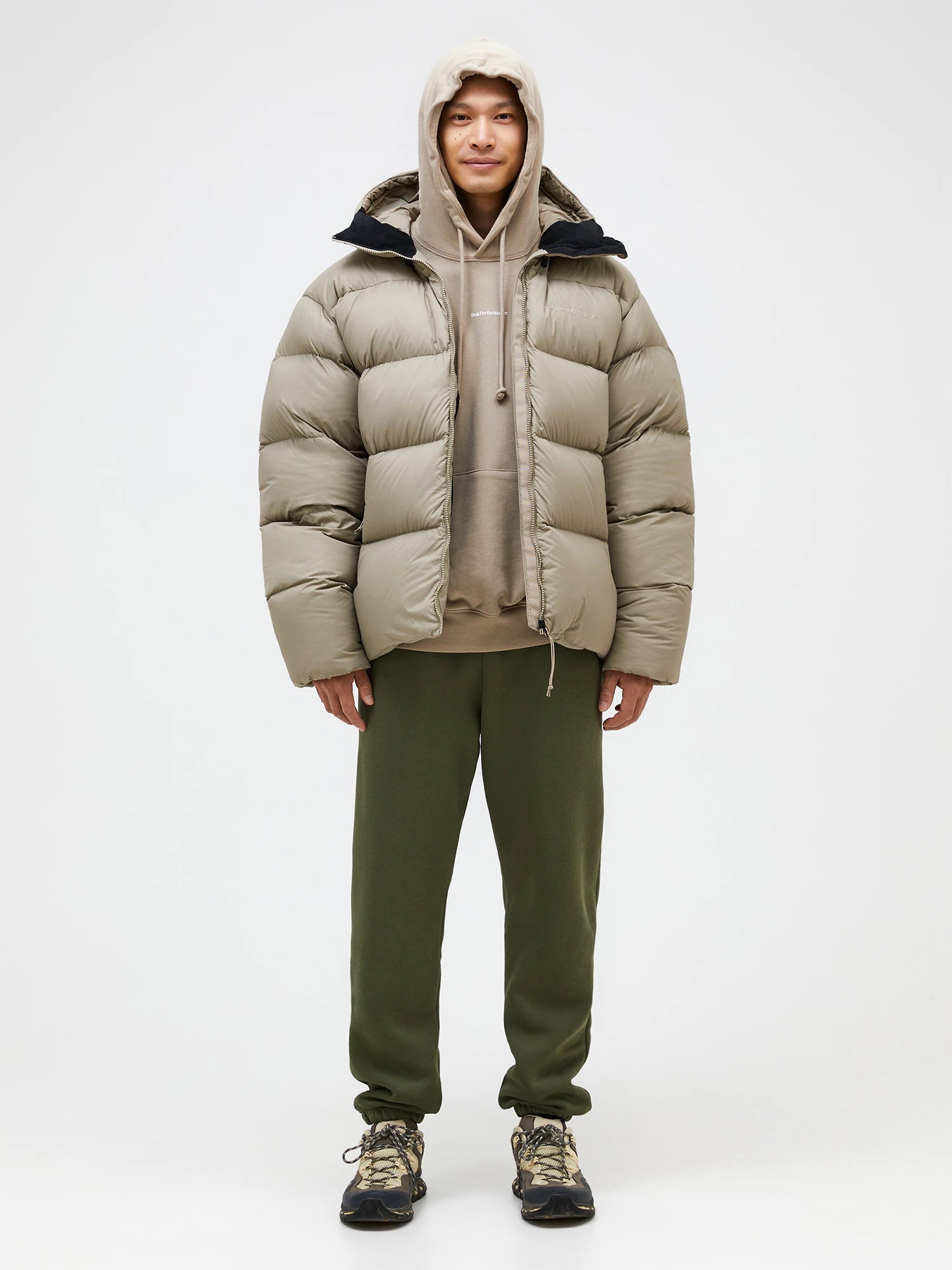 Peak Frost Oversized Down Beige (M)