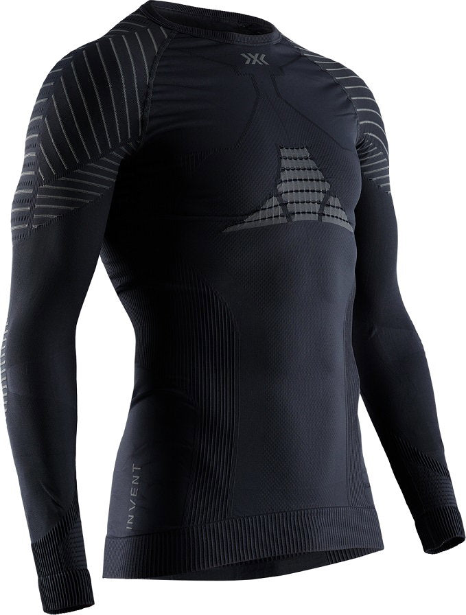 X-Bionic Invent 4.0 Undertrøje Herre - Black/Charcoal