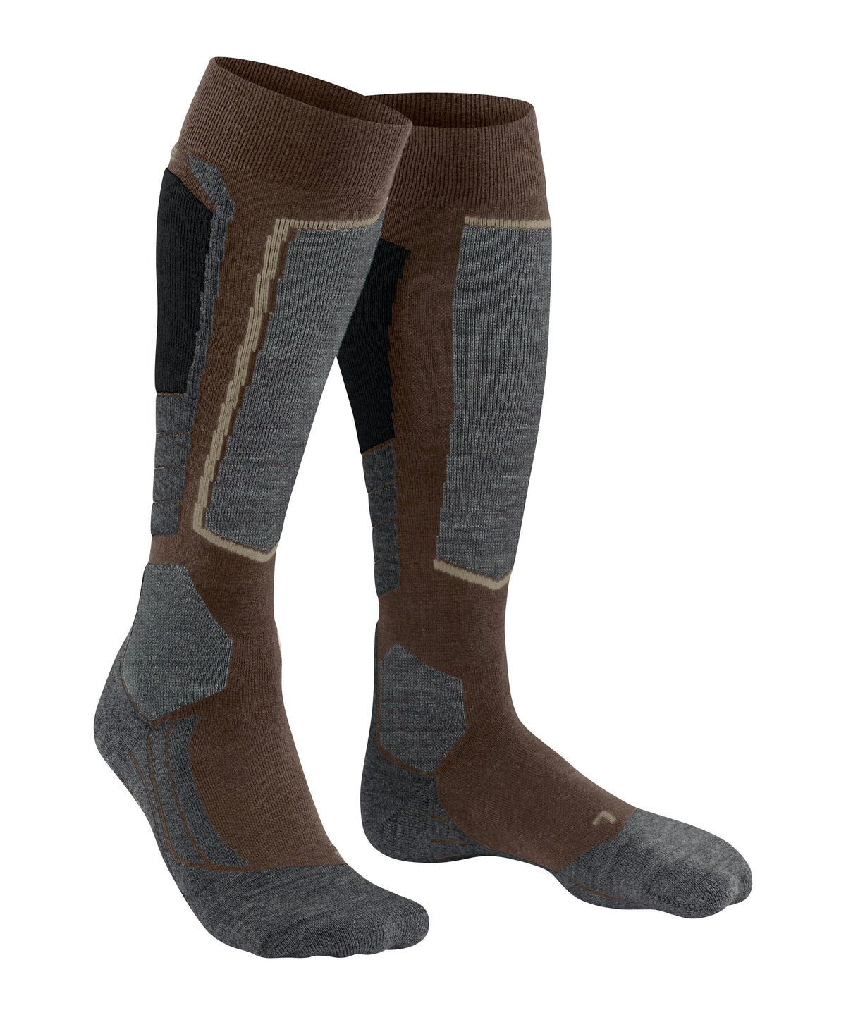 Falke SK2 Intermediate Skisokker Herre - Chestnut