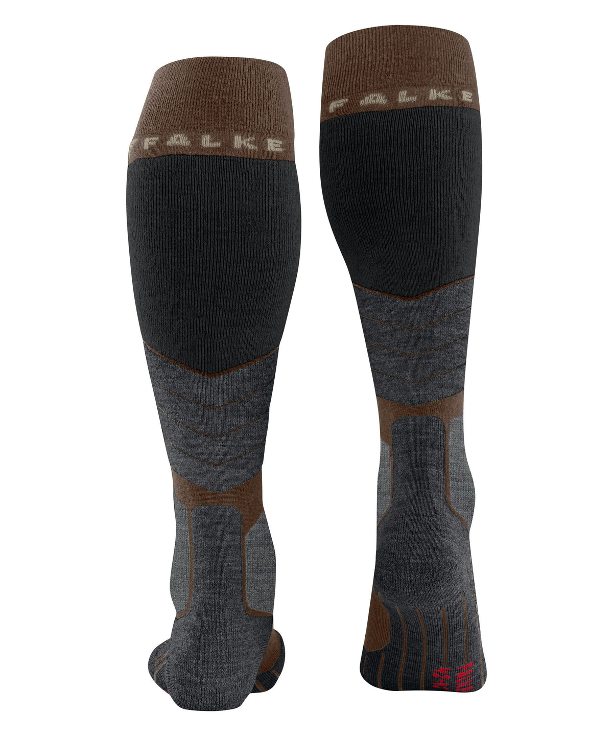 Falke SK2 Intermediate Skisokker Herre - Chestnut