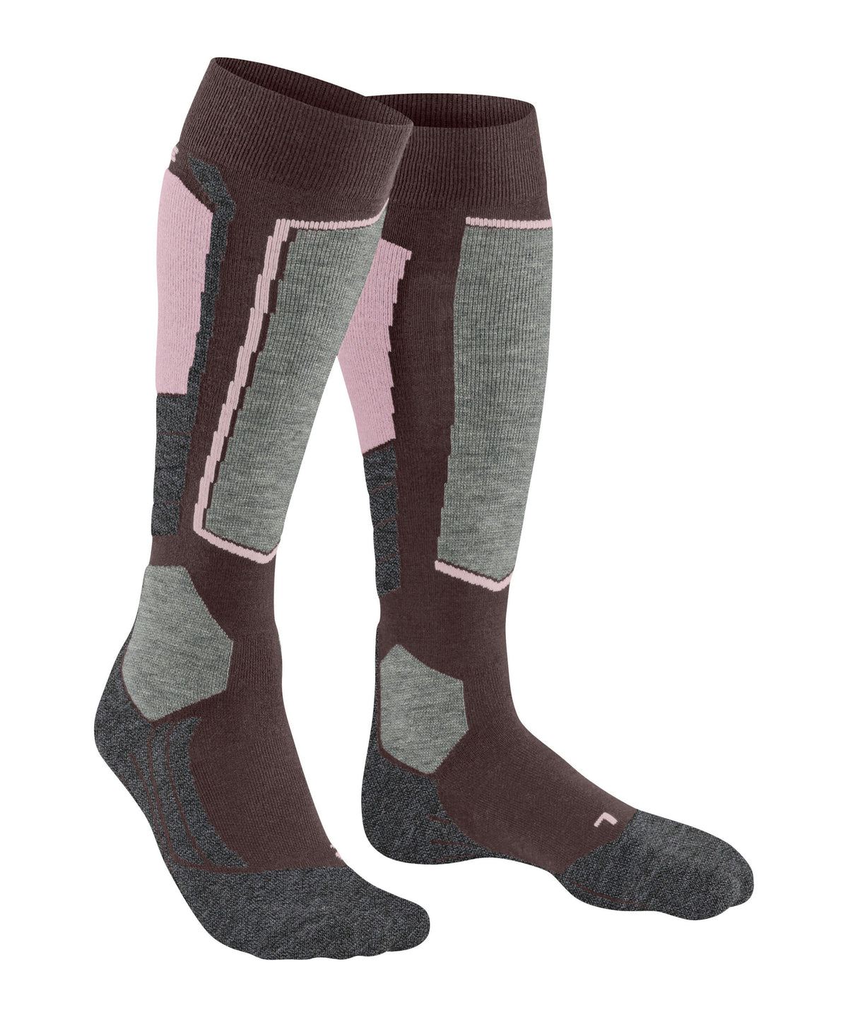 Falke SK2 Intermediate Skisokker Dame - Mahogany