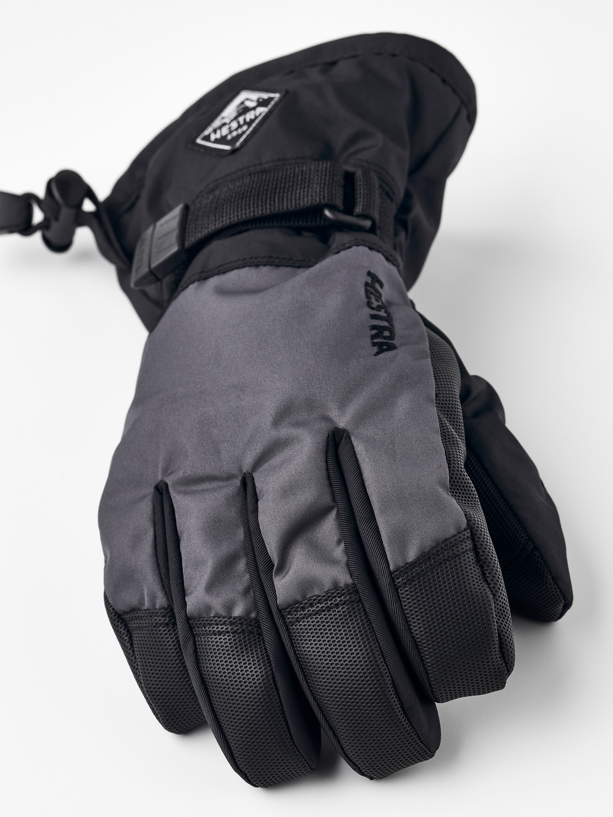 Hestra Gauntlet CZone Jr. 5-finger - Grafit/Sort