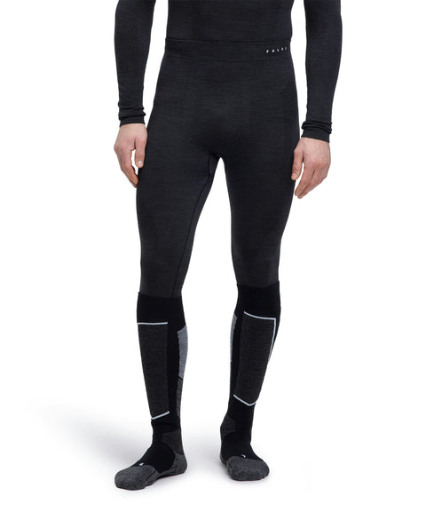 Falke Wool-Tech 3/4 Skiunderbukser Herre - Sort