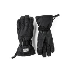 Hestra Gauntlet Sr. 5-finger - Sort/Sort