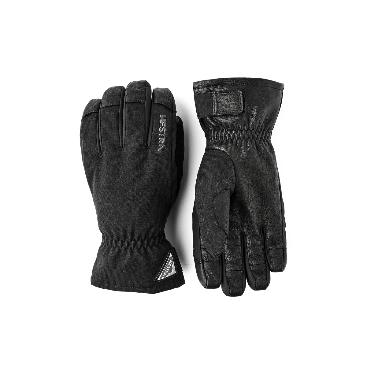Hestra Powder Short 5-finger - Sort