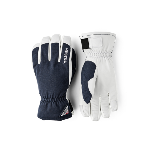 Hestra Powder Short 5-finger - Marineblå