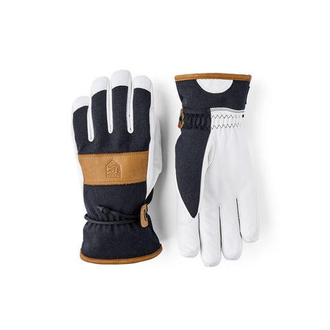Hestra Voss CZone 5-finger - Sort/Cork