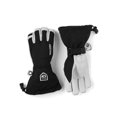 Hestra Army Leather Heli Ski 5-finger - Sort