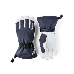 Hestra Powder Gauntlet 5-finger - Marineblå/Offwhite