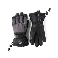 Hestra Gauntlet CZone Jr. 5-finger - Grafit/Sort