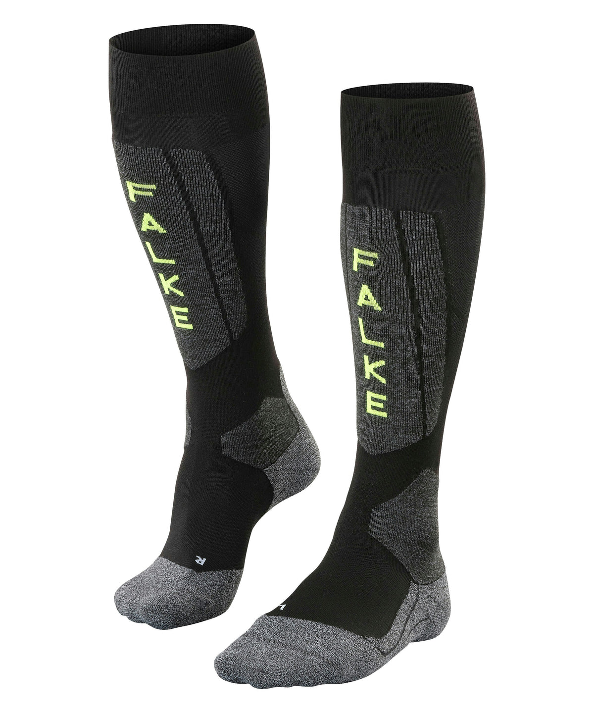 Falke SK5 Expert Skisokker Herre - Black/Lightning