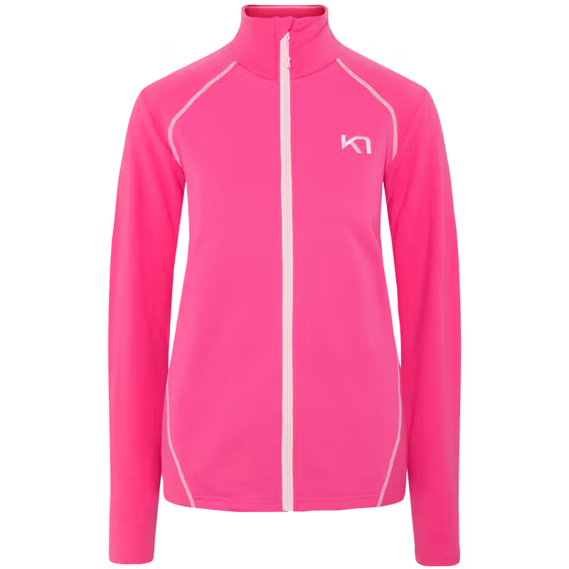 Kari Traa Kari Full Zip Fleece – Bright Pink