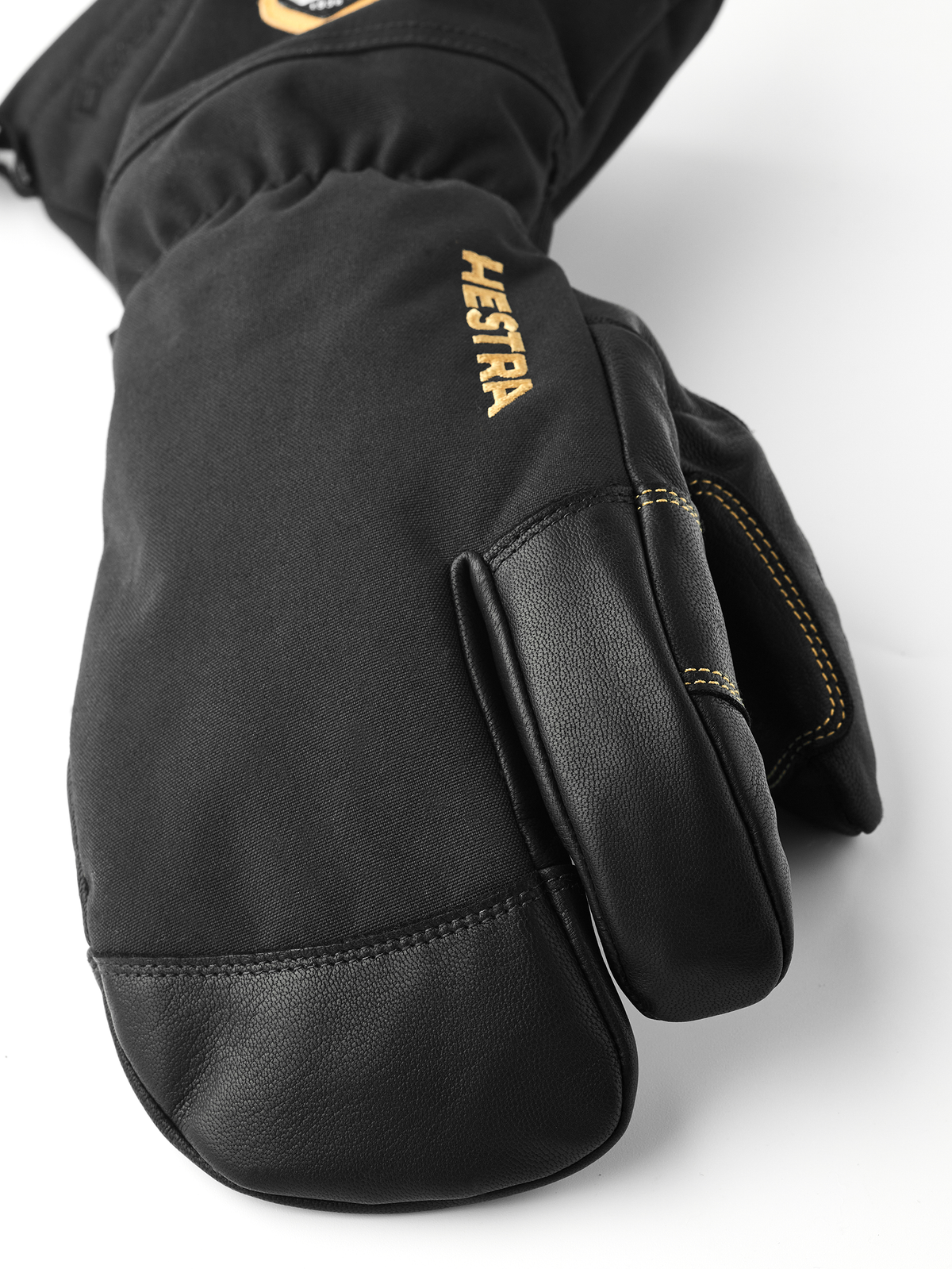 Hestra Army Leather Gore-Tex 3-finger - Sort/Sort