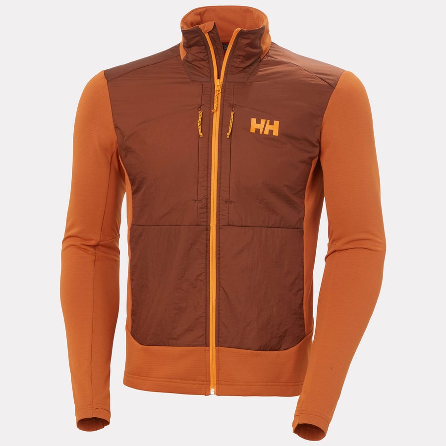 Helly Hansen Versalite Hybrid Fleecejakke Herre – Gingerbread