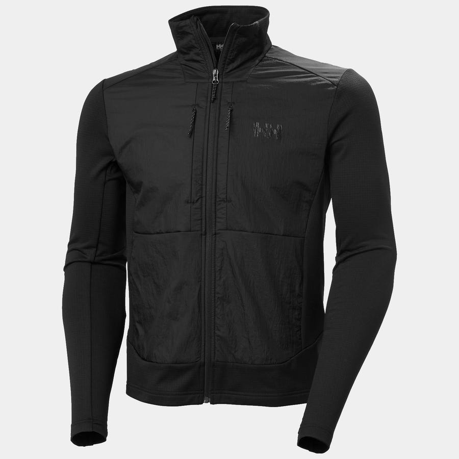 Helly Hansen Versalite Hybrid Fleecejakke Herre – Sort