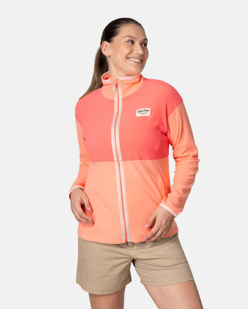 Kari Traa Gracie Midlayer – Peach Bloom