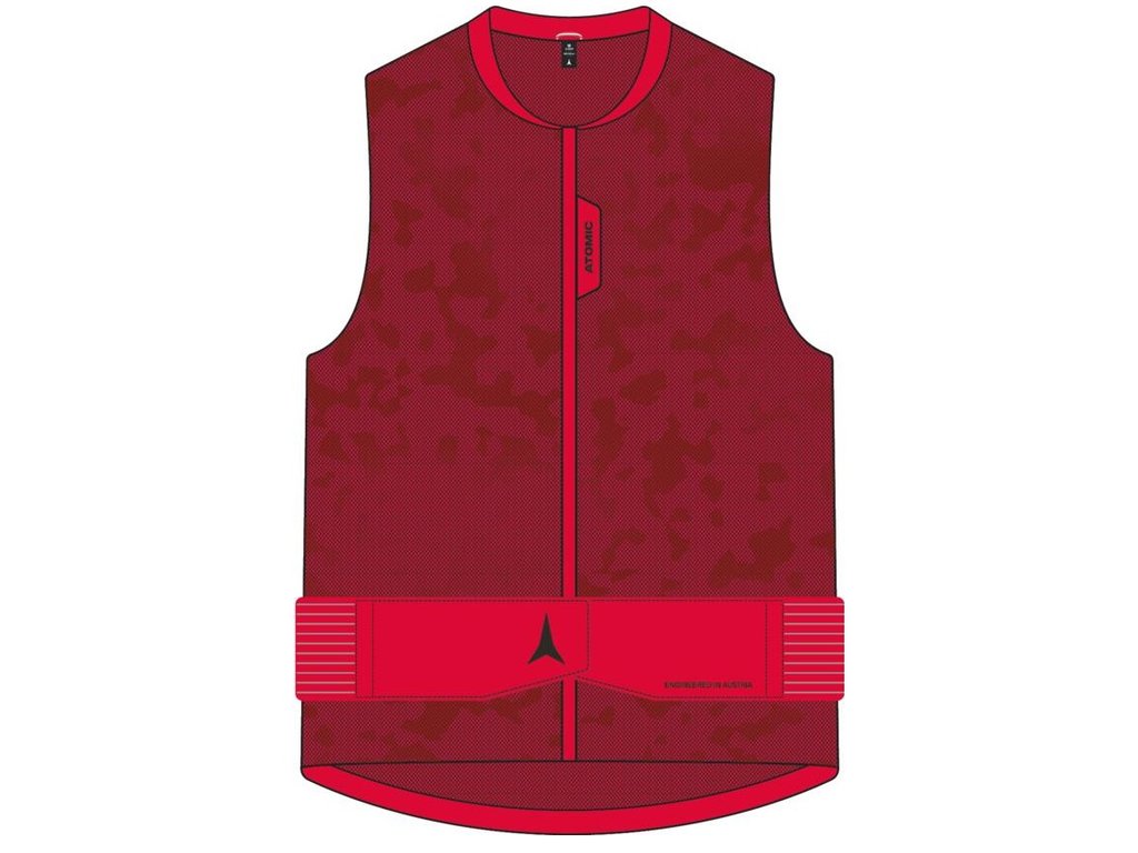 Atomic Live Shield AMID Lite Vest JR - Graphic/Red