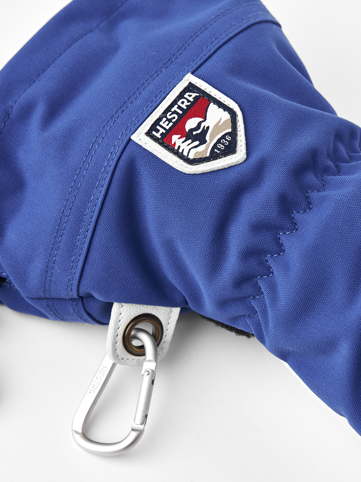 Hestra Army Leather Heli Ski 3-finger - Royal Blue