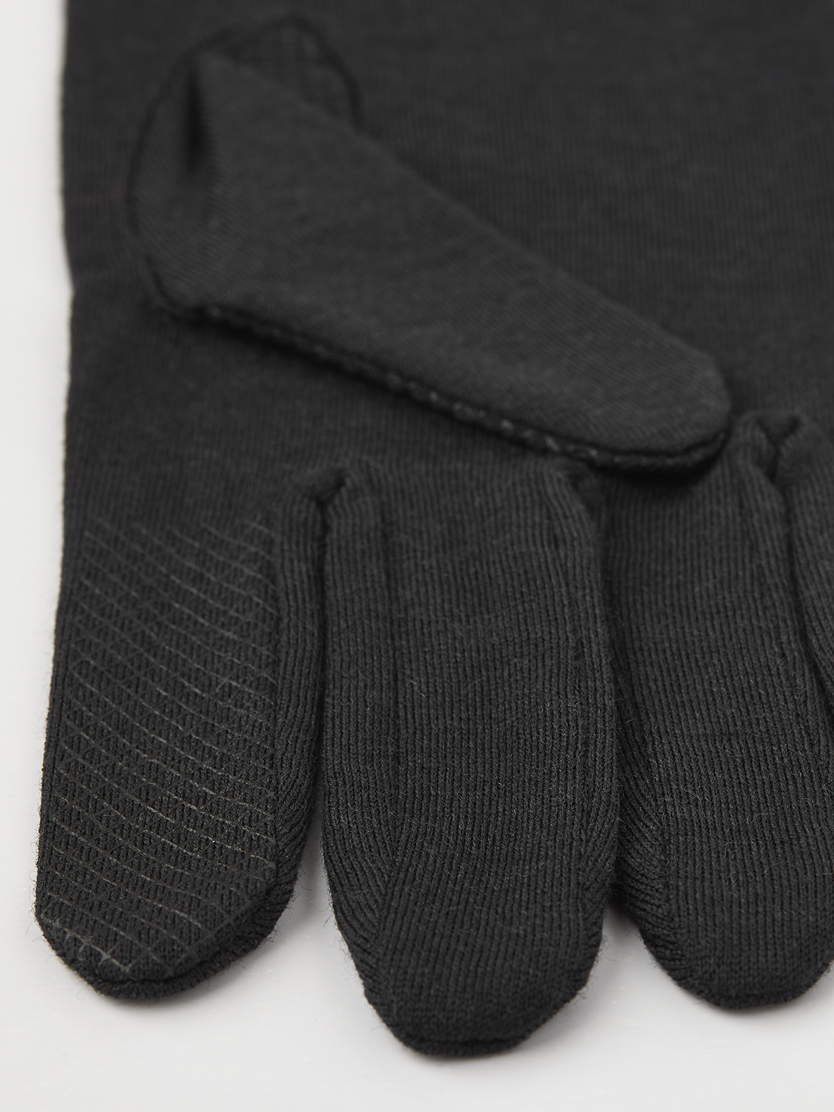 Hestra Merino Wool Liner Long 5-finger - Sort