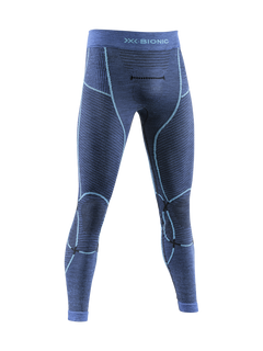 X-Bionic Merino Pants Herre - Dark Ocean/Sky Blue