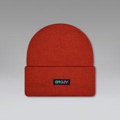 Oakley B1B Gradient Patch Beanie – Flame Red