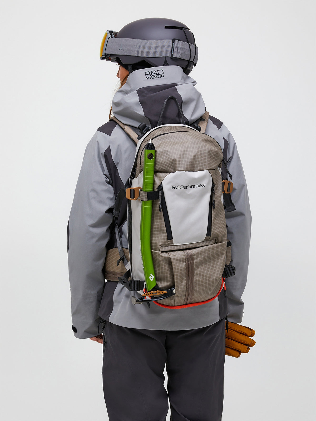 Peak Performance Vertical Ski Backpack 20L – Avid Beige / Antarctica