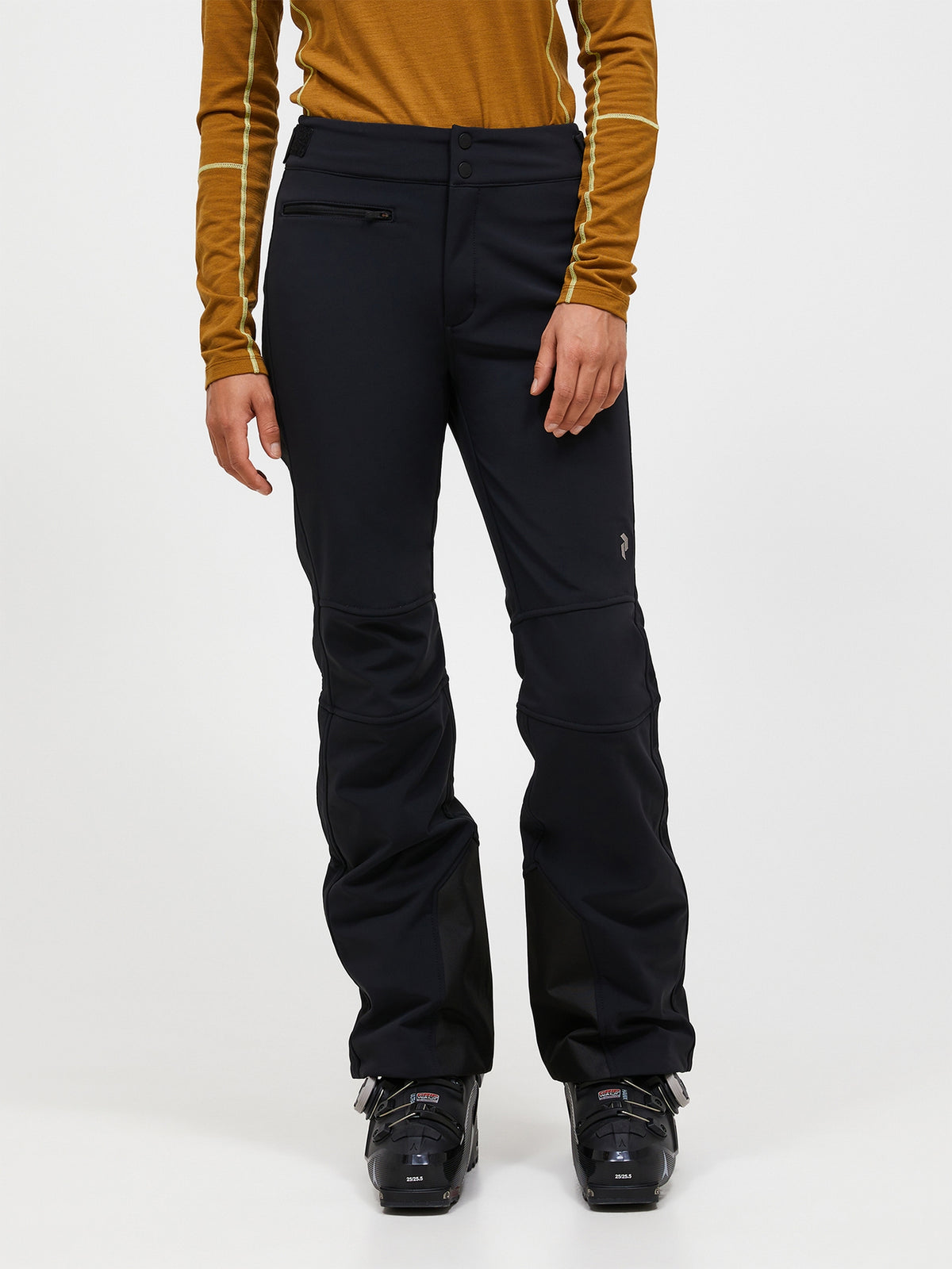 Peak Performance Stretch Softshell Pants Dame – Black