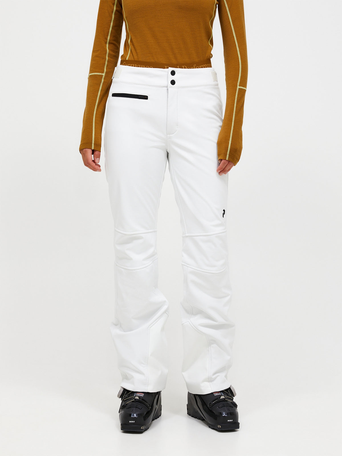 Peak Performance Stretch Softshell Pants Dame – Offwhite