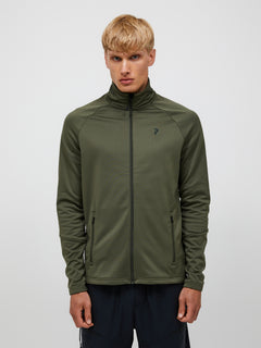 Peak Performance Rider Essentials Zip Jacket Herre – Pine Needle / Pine Needle