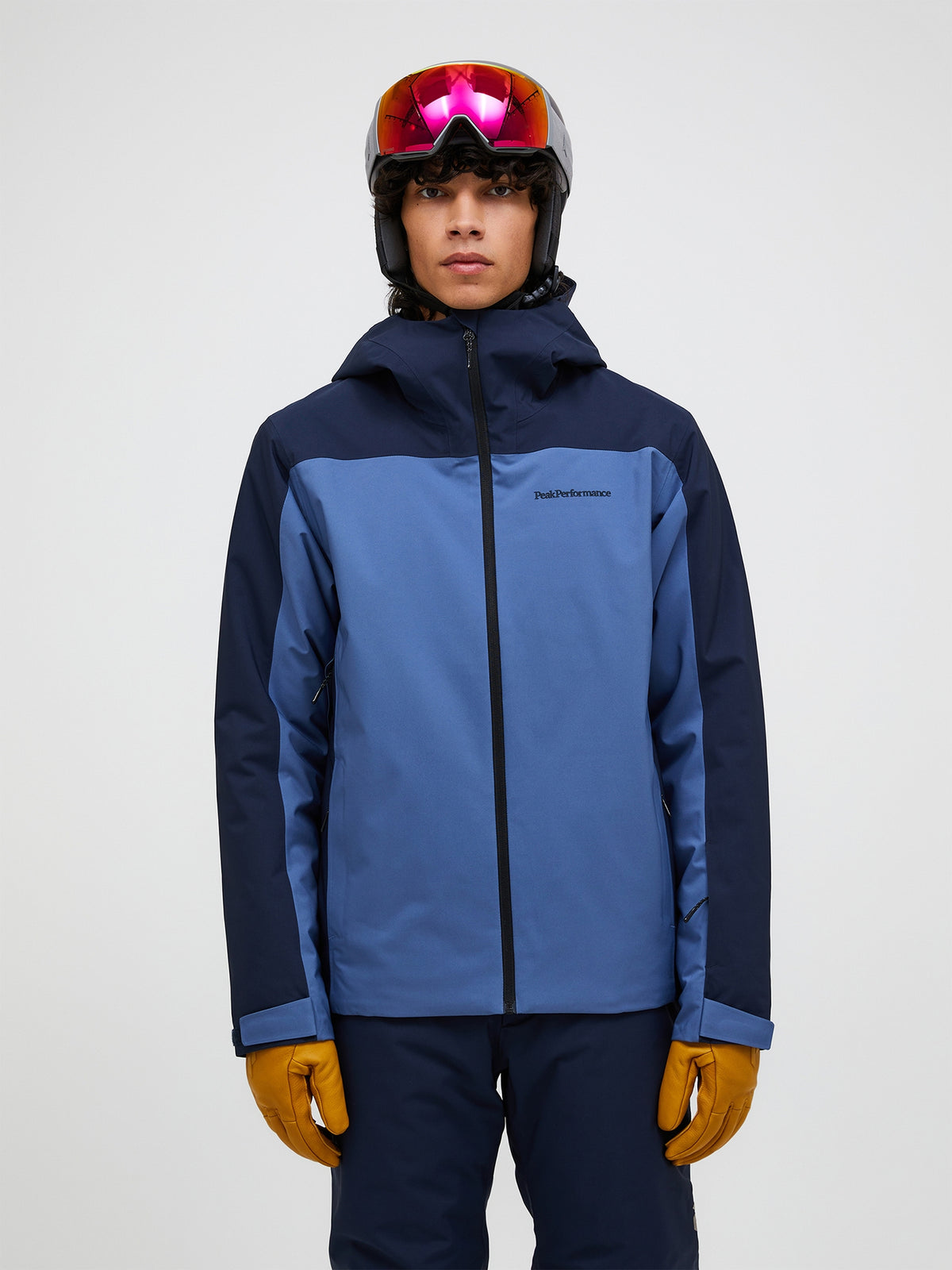 Peak Performance Maroon Blocked Insulated Jacket Herre - Summit Sky / Blue Shadow
