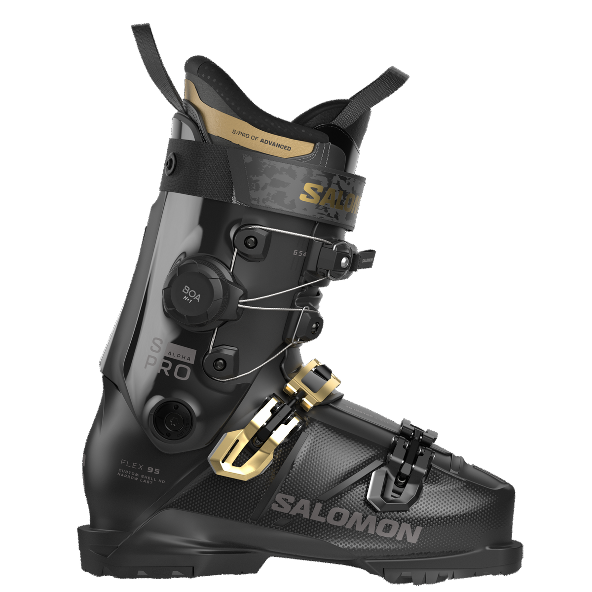 Salomon S/PRO ALPHA C BOA 95 W Black/Gold M/Dr G