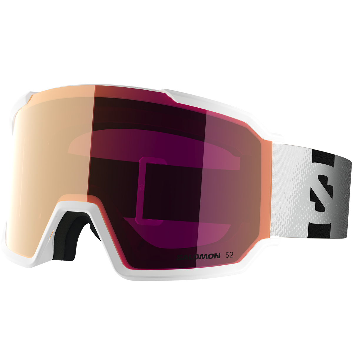 Salomon S/VIEW 3 WHITE/Ruby