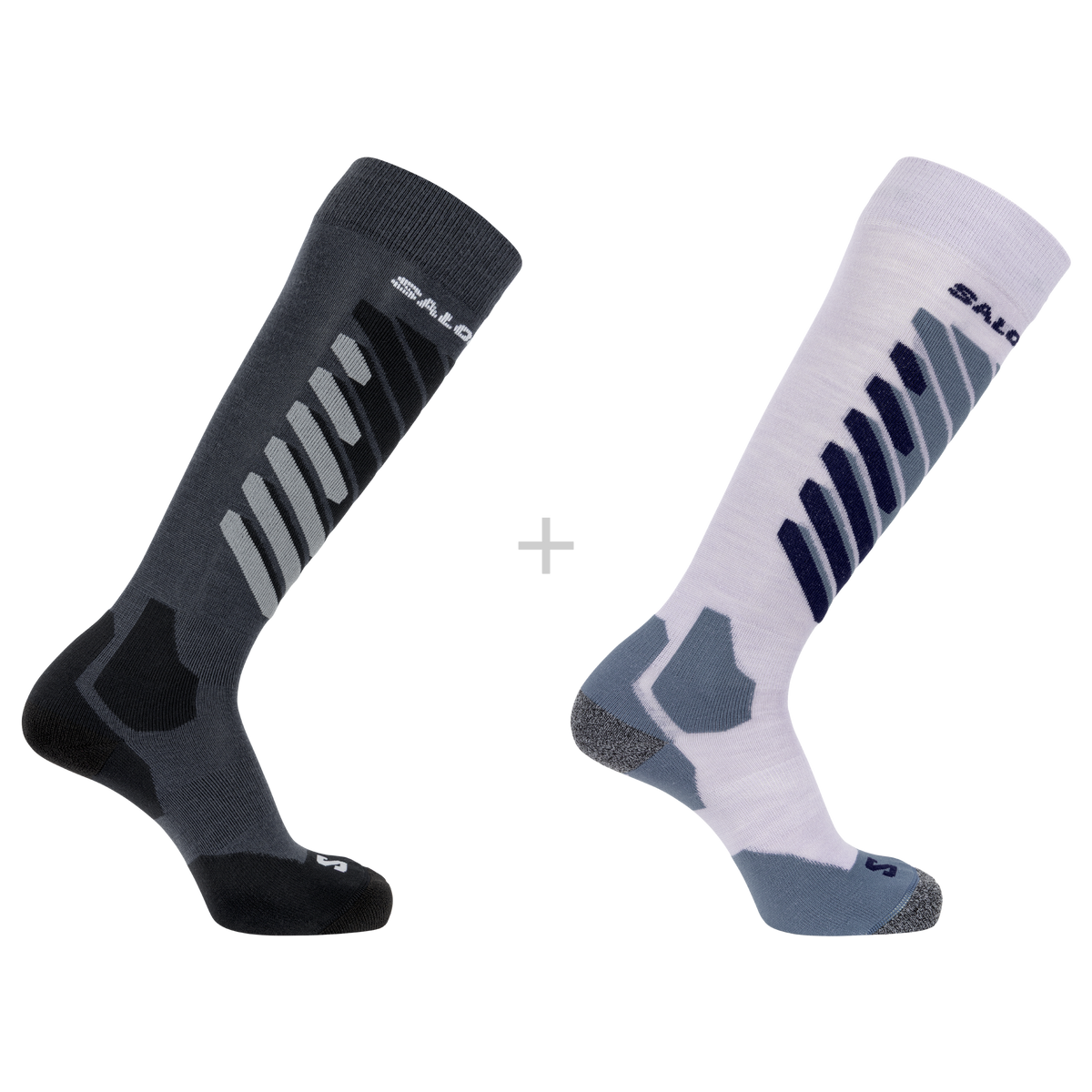 Salomon S/ACCESS 2-PACK Anthracite/Sweet Lavender