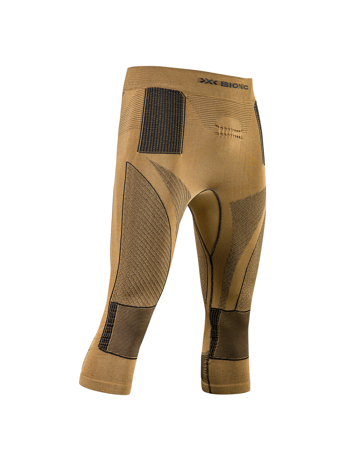 X-Bionic Radiactor 4.0 Pants 3/4 Herre - Gold/Black