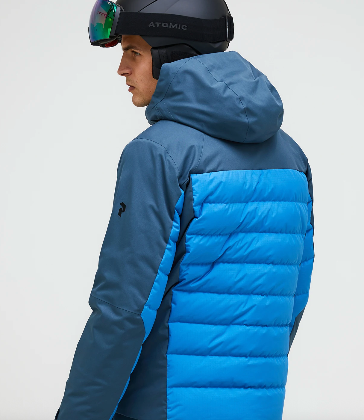 Peak Shred Down Jacket Blå