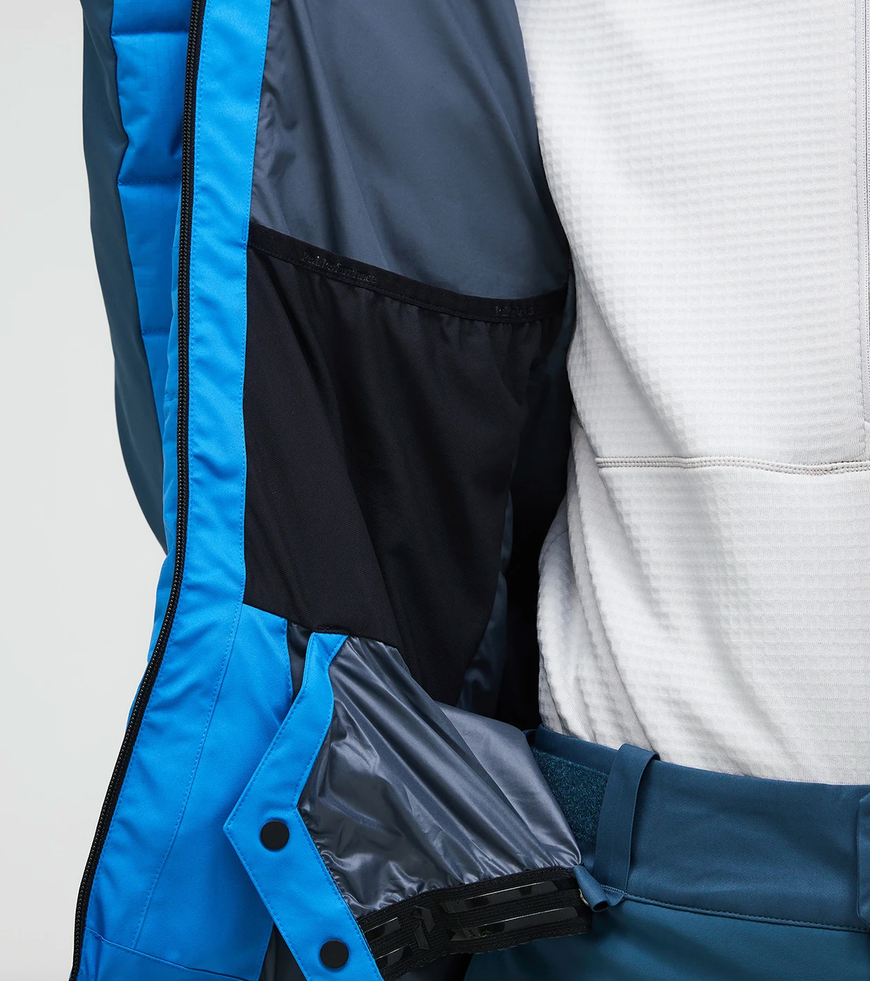 Peak Shred Down Jacket Blå