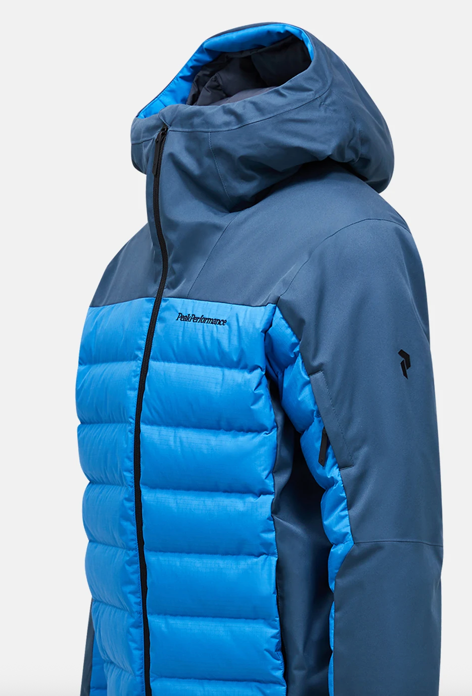 Peak Shred Down Jacket Blå