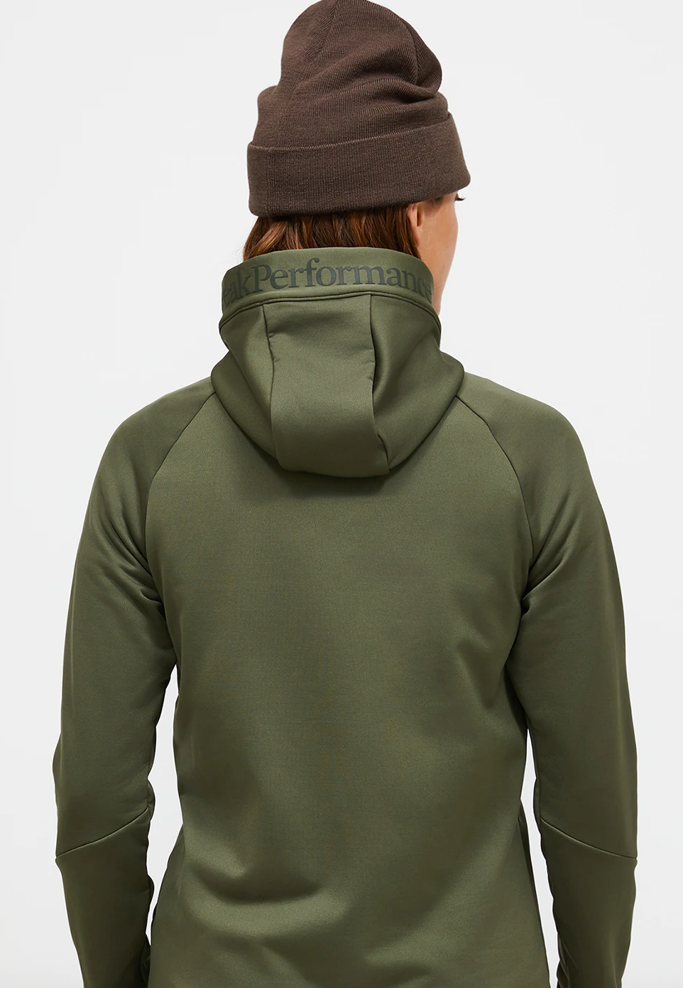 Peak Rider W Essentials Zip Hood Pine