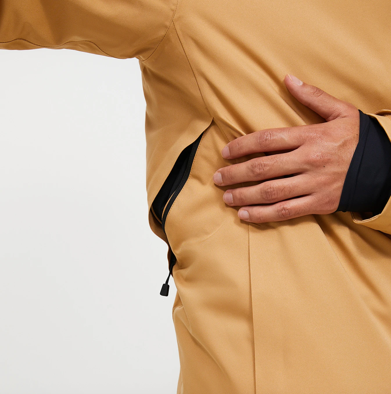 Peak Maroon Jacket Sand