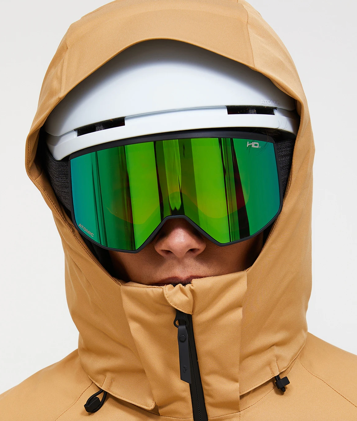 Peak Maroon Jacket Sand