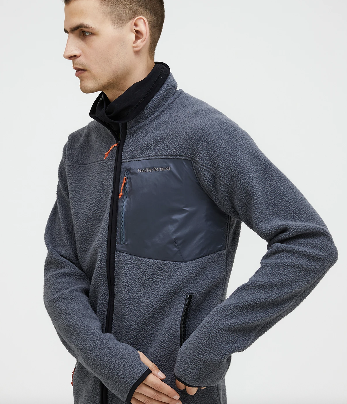 Peak Pile Zip Jacket (L)
