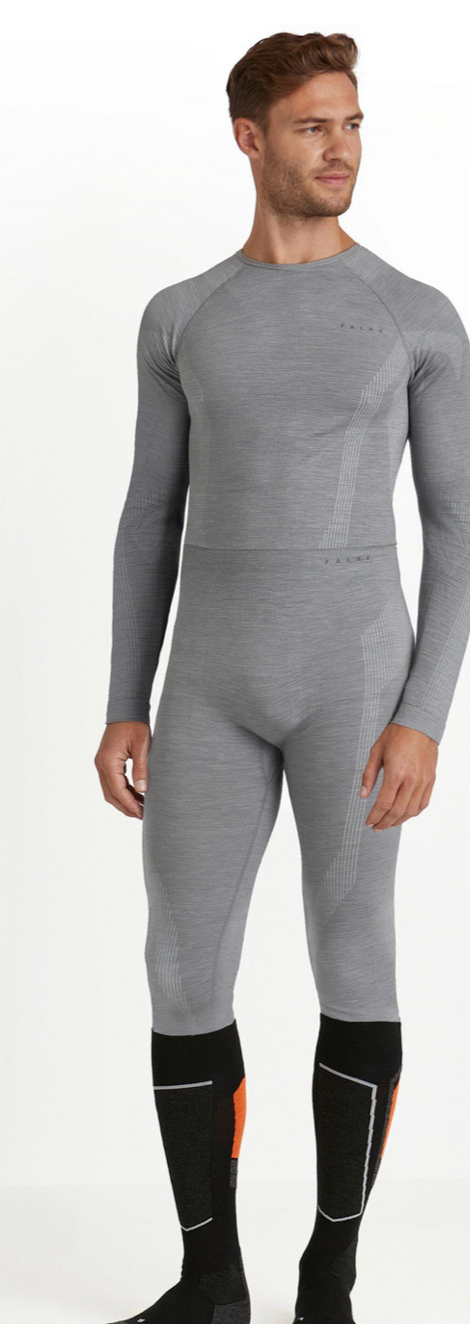 Falke WT 3/4 Skiunderbukser Grey